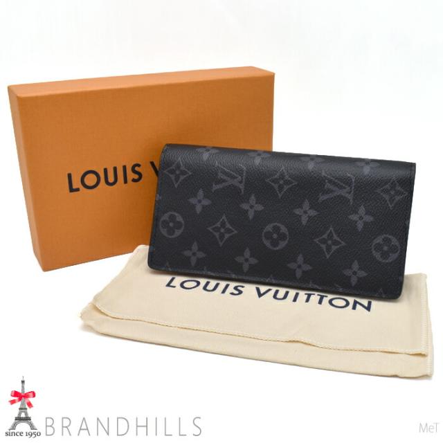 ルイヴィトン 長財布 二つ折り メンズ ポルトフォイユ ブラザ