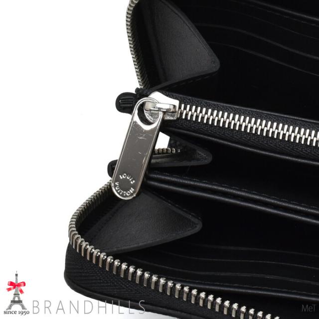 未使用】Louis Vuitton ルイヴィトン 長財布 マヒナ ブラック LOUIS