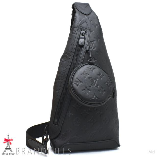 ルイヴィトン ボディバッグ デュオ スリングバッグ モノグラム シャドウ ノワール M21890 LOUIS VUITTON 未使用新品 【中古】