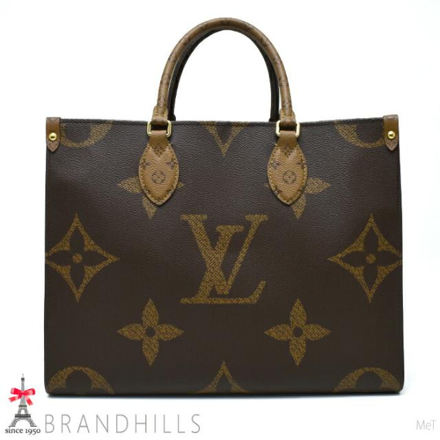 ルイヴィトン トートバッグ レディース オンザゴーMM モノグラム リバース 2WAY M45321 LOUIS VUITTON ほぼ未使用 【中古】