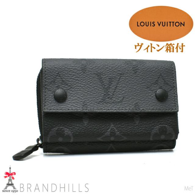 ルイヴィトン ケース ジッピー オーガナイザー モノグラム エクリプス リバース M82771 LOUIS VUITTON ほぼ未使用 【中古】