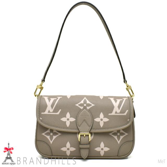 ルイヴィトン ディアヌ モノグラム アンプラント トゥルトレールクレーム M46583 LOUIS VUITTON ほぼ未使用 【中古】