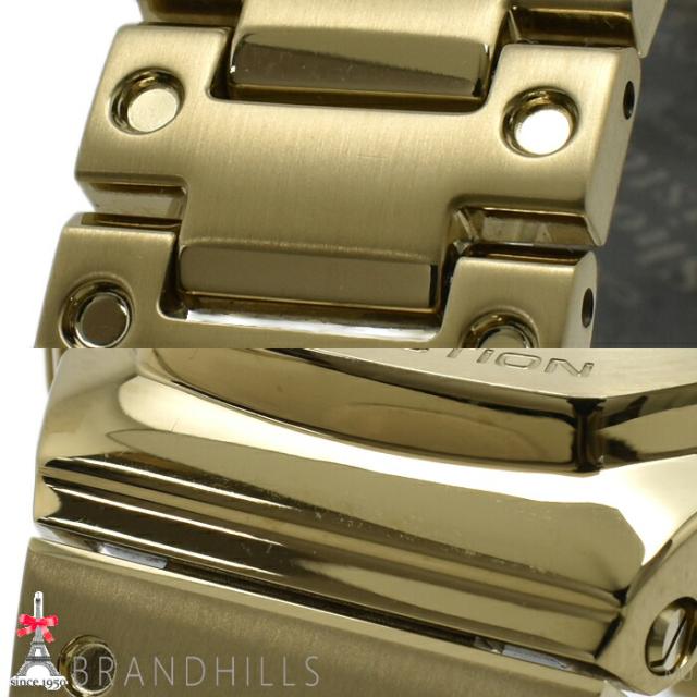 カシオ G-SHOCK 腕時計 メンズ フルメタル 2100 シリーズ ソーラー モバイルリンク SS GM-B2100GD-9AJF CASIO 美品 【中古】