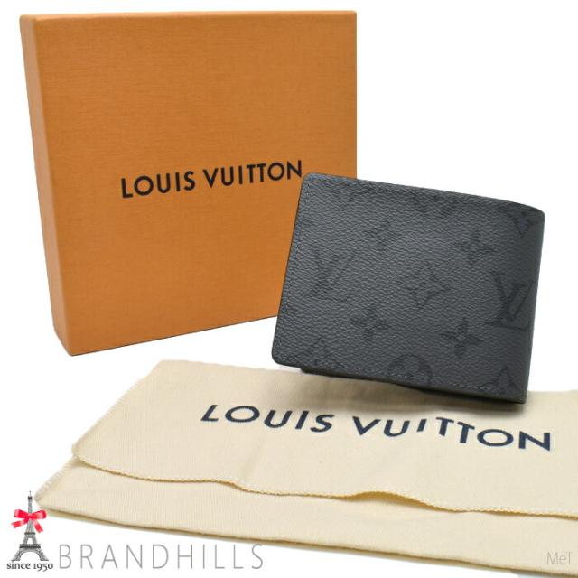 ルイヴィトン 財布 ポルトフォイユ スレンダー モノグラム エクリプス リバース M80906 LOUIS VITTON ほぼ未使用 【中古】_2