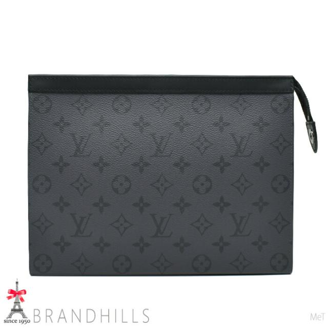 ルイヴィトン セカンドバッグ ポシェット ヴォワヤージュ モノグラム エクリプス リバース M69535 LOUIS VUITTON ほぼ未使用 【中古】