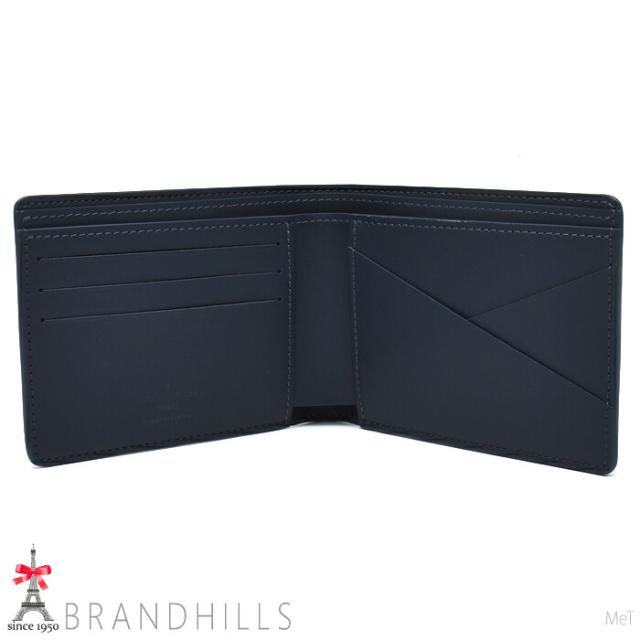 ルイヴィトン 札入れ ポルトフォイユ ミュルティプル モノグラム シャドウ ブルーマリーヌ M83379 LOUIS VUITTON 未使用品 【中古】_5
