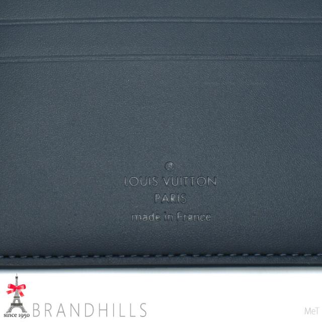ルイヴィトン 札入れ ポルトフォイユ ミュルティプル モノグラム シャドウ ブルーマリーヌ M83379 LOUIS VUITTON 未使用品 【中古】_7