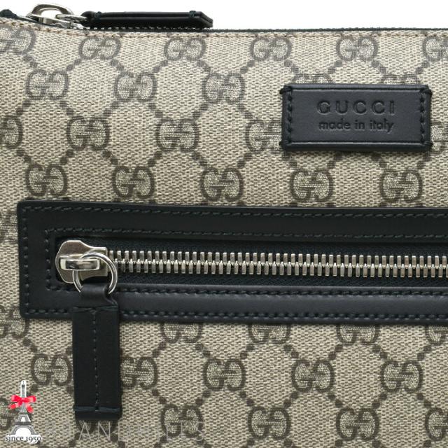 グッチ ショルダーバッグ GGスプリーム ベージュ ブラック アウトレット メッセンジャー 779846 GUCCI 未使用品 【中古】_7