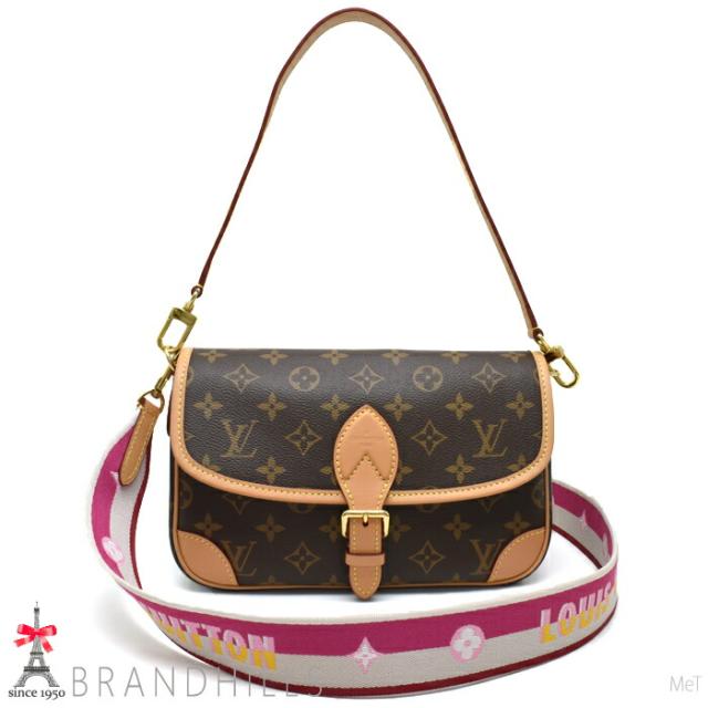 ルイヴィトン ハンドバッグ レディース ディアヌ NM PM モノグラム フューシャ 2WAY M46049 LOUIS VUITTON 美品 【中古】