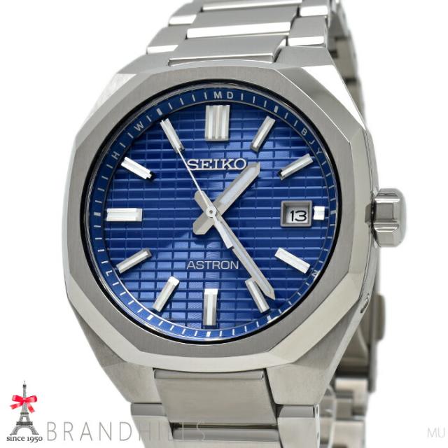 セイコー 腕時計 メンズ アストロン ネクスター ソーラー電波 ブルー文字盤 SBXY061 7B72-0AF0 SEIKO 未使用品 【中古】
