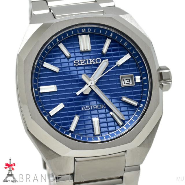セイコー 腕時計 メンズ アストロン ネクスター ソーラー電波 ブルー文字盤 SBXY061 7B72-0AF0 SEIKO 未使用品 【中古】_1