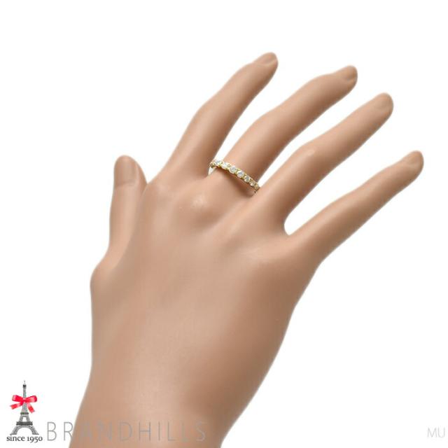 ダイヤモンド 0.50ct リング K18金 750YG イエローゴールド 指輪 #13 2.2g 極美品 【中古】_1