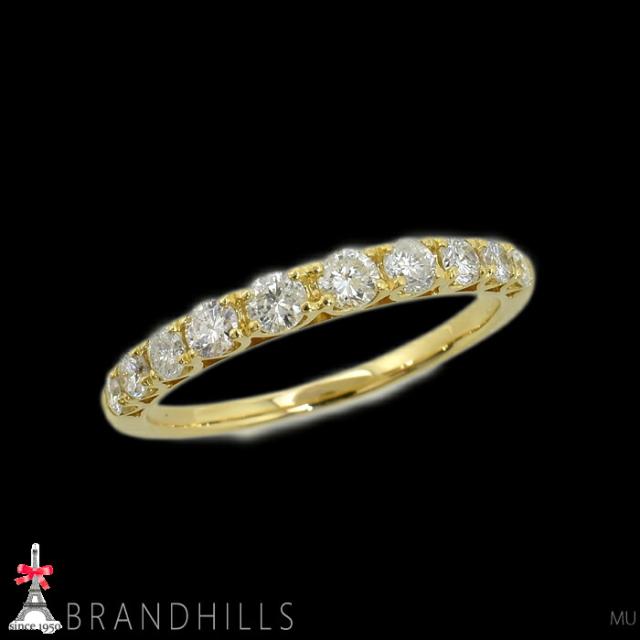 ダイヤモンド 0.50ct リング K18金 750YG イエローゴールド 指輪 #13 2.2g 極美品 【中古】_2