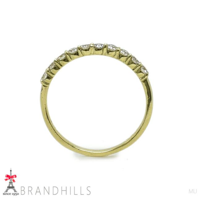 ダイヤモンド 0.32ct リング K18金 750YG イエローゴールド 指輪 #8 1.4g 美品 【中古】_3