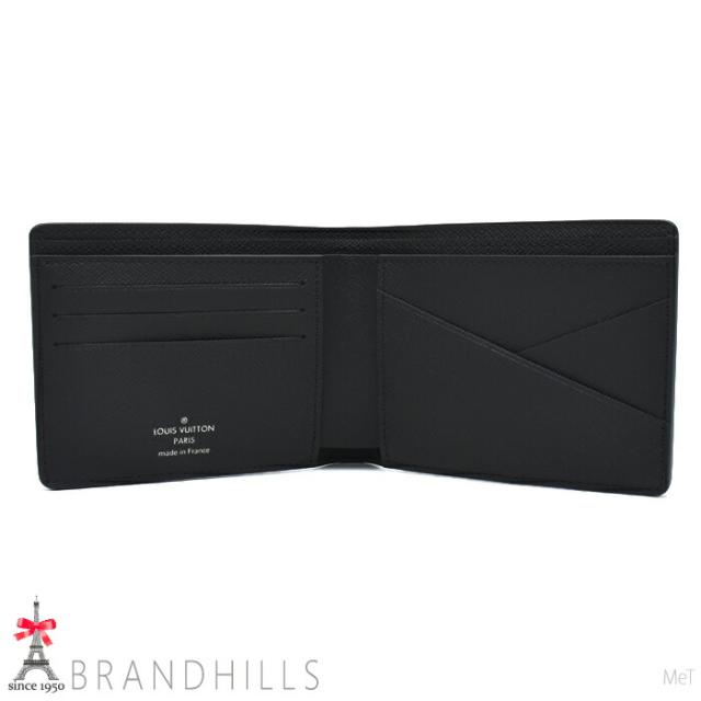 ルイヴィトン 札入れ 二つ折り ポルトフォイユ ミュルティプル タイガ ノワール M30531 LOUIS VUITTON 未使用品 【中古】_4