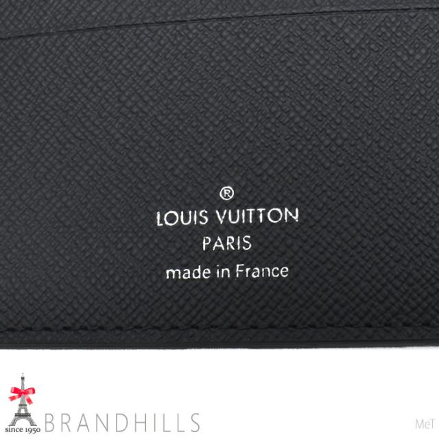 ルイヴィトン 札入れ 二つ折り ポルトフォイユ ミュルティプル タイガ ノワール M30531 LOUIS VUITTON 未使用品 【中古】_6