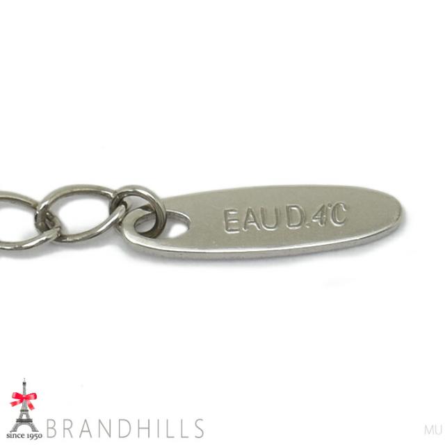 オデュース4℃ ヨンドシー ダイヤモンド ネックレス 一粒 PT850 プラチナ 極美品 【中古】_8
