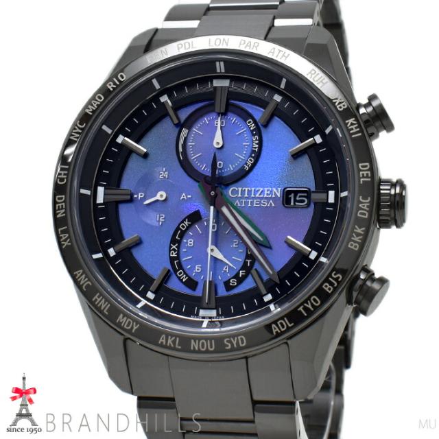 シチズン アテッサ ACT Line エコドライブ電波 HAKUTO-R コラボ AT8285-68Z H800-A1CN204 CITIZEN 極美品 【中古】
