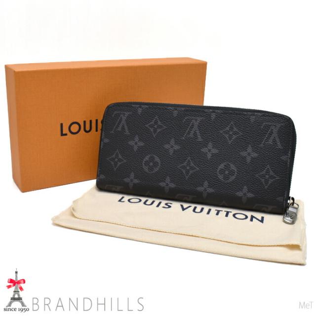 ルイヴィトン 長財布 ジッピーウォレット ホリゾンタル モノグラム エクリプス M11611 LOUIS VUITTON 極美品 【中古】_2