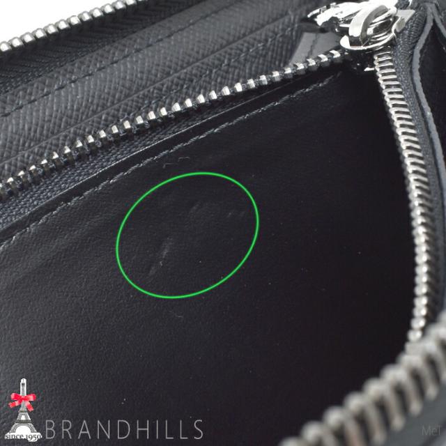ルイヴィトン 長財布 ジッピーウォレット ホリゾンタル モノグラム エクリプス M11611 LOUIS VUITTON 極美品 【中古】_7