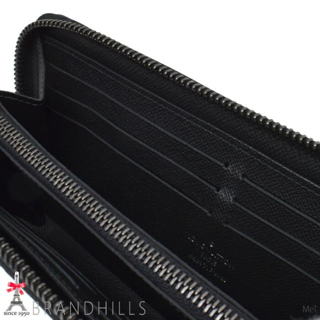 ルイヴィトン 長財布 ジッピーウォレット ホリゾンタル モノグラム エクリプス M11611 LOUIS VUITTON 極美品 【中古】_8