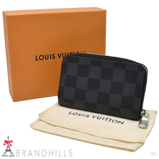 ルイヴィトン コインケース メンズ ジッピー コインパース ダミエ グラフィット N63076 LOUIS VUITTON 美品 【中古】_2