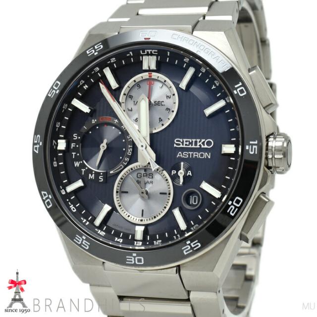 セイコー 腕時計 メンズ アストロン ネクスター ソーラーGPS衛星電波 チタン SBXC151 5X53-0AA0-1 SEIKO 極美品 【中古】