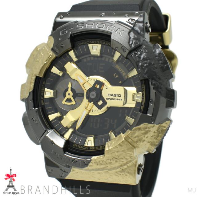 カシオ G-SHOCK 腕時計 アナログ デジタル 40周年限定  Adventurer’s Stone クオーツ GM-114GEM-1A9JR CASIO ほぼ未使用 【中古】