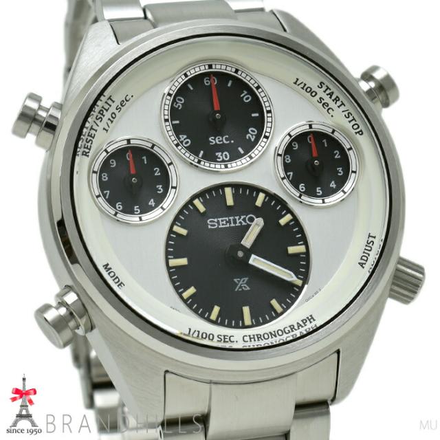 セイコー 腕時計 プロスペックス スピードタイマー ソーラー クロノグラフ 110周年限定 SBER009 8A50-00D0 SEIKO ほぼ未使用 【中古】_1