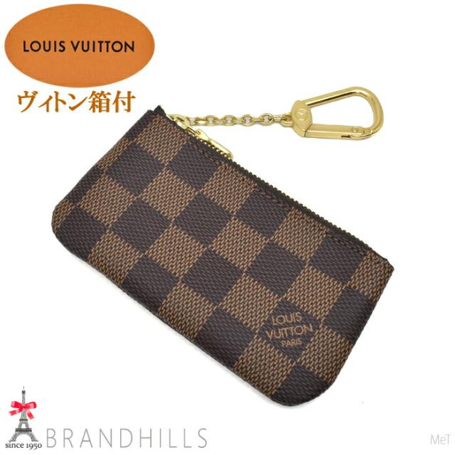 ルイヴィトン コインケース キーケース ポシェット クレ ダミエ エベヌ N62658 LOUIS VUITTON ほぼ未使用 【中古】