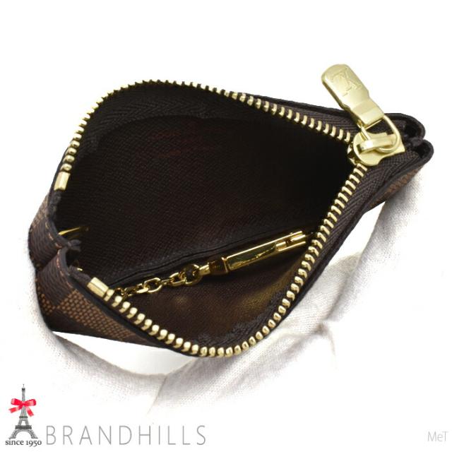 ルイヴィトン コインケース キーケース ポシェット クレ ダミエ エベヌ N62658 LOUIS VUITTON ほぼ未使用 【中古】_5