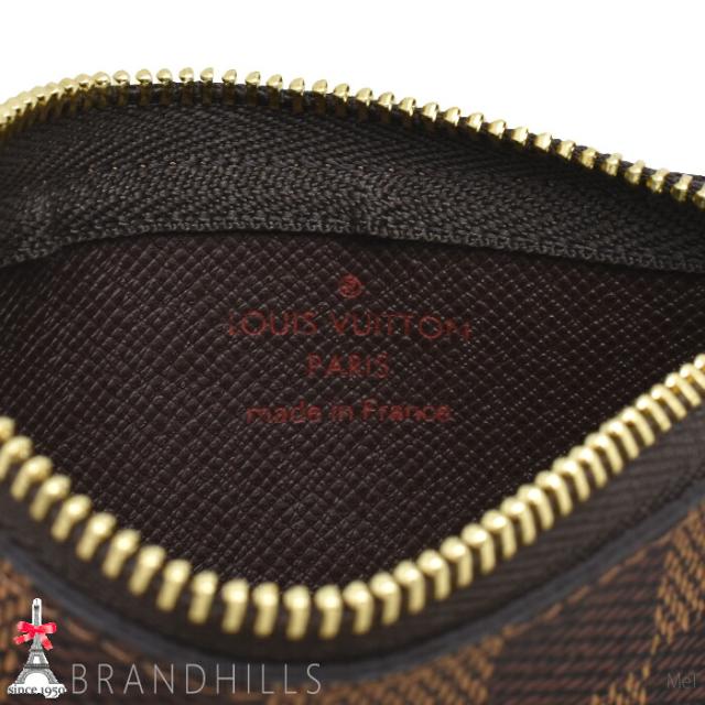 ルイヴィトン コインケース キーケース ポシェット クレ ダミエ エベヌ N62658 LOUIS VUITTON ほぼ未使用 【中古】_6