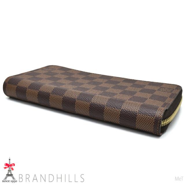 ルイヴィトン 長財布 ジッピーウォレット ダミエ エベヌ ローズバレリーヌ N60046 LOUIS VUITTON ほぼ未使用 【中古】_4