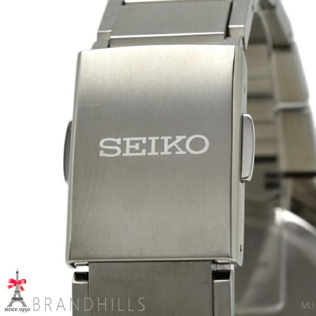 セイコー 腕時計 メンズ アストロン ネクスター ソーラー電波 チタン ネイビー文字盤 SBXY051 8B63-0BD0 SEIKO 美品 【中古】_8