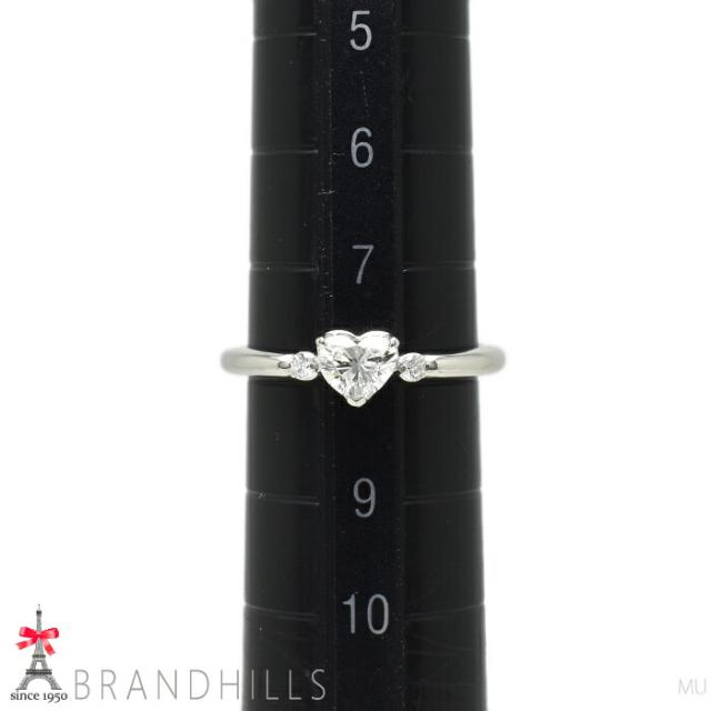 スタージュエリー ダイヤモンド 0.317ct 0.040ct リング ハート 
