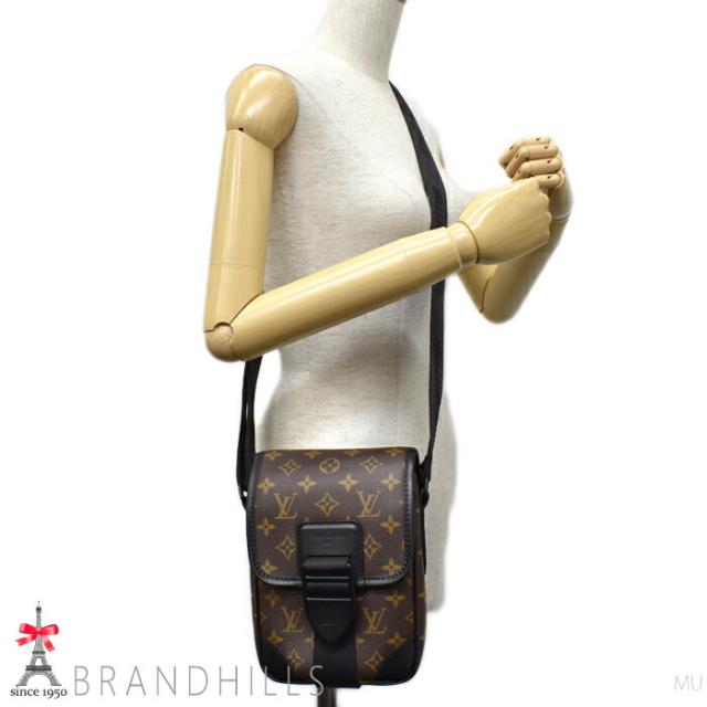 ルイヴィトン ショルダーバッグ メンズ アーチー メッセンジャー モノグラム マカサー M46442 LOUIS VUITTON 美品 【中古】_1