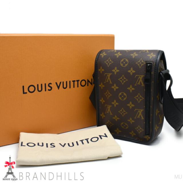 ルイヴィトン ショルダーバッグ メンズ アーチー メッセンジャー モノグラム マカサー M46442 LOUIS VUITTON 美品 【中古】_2