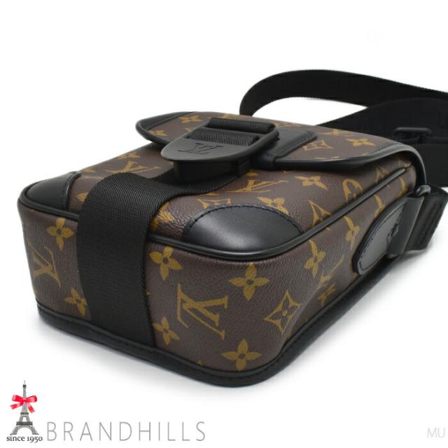 ルイヴィトン ショルダーバッグ メンズ アーチー メッセンジャー モノグラム マカサー M46442 LOUIS VUITTON 美品 【中古】_4