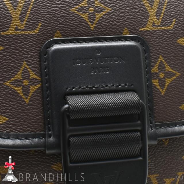 ルイヴィトン ショルダーバッグ メンズ アーチー メッセンジャー モノグラム マカサー M46442 LOUIS VUITTON 美品 【中古】_5