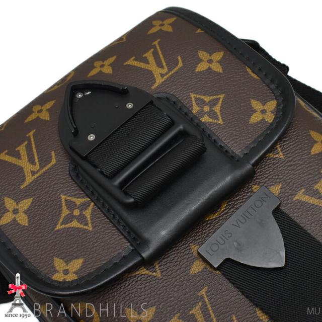 ルイヴィトン ショルダーバッグ メンズ アーチー メッセンジャー モノグラム マカサー M46442 LOUIS VUITTON 美品 【中古】_7