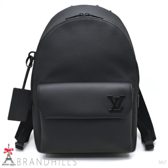 ルイヴィトン リュック メンズ テイクオフ バックパック アエログラム ノワール M57079 LOUIS VITTON 極美品 【中古】