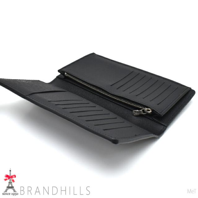 ルイヴィトン 長財布 二つ折り ポルトフォイユ ブラザ エピ ノワール M60622 LOUIS VITTON ほぼ未使用 【中古】_6