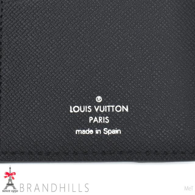 ルイヴィトン 長財布 二つ折り ポルトフォイユ ブラザ エピ ノワール M60622 LOUIS VITTON ほぼ未使用 【中古】_7