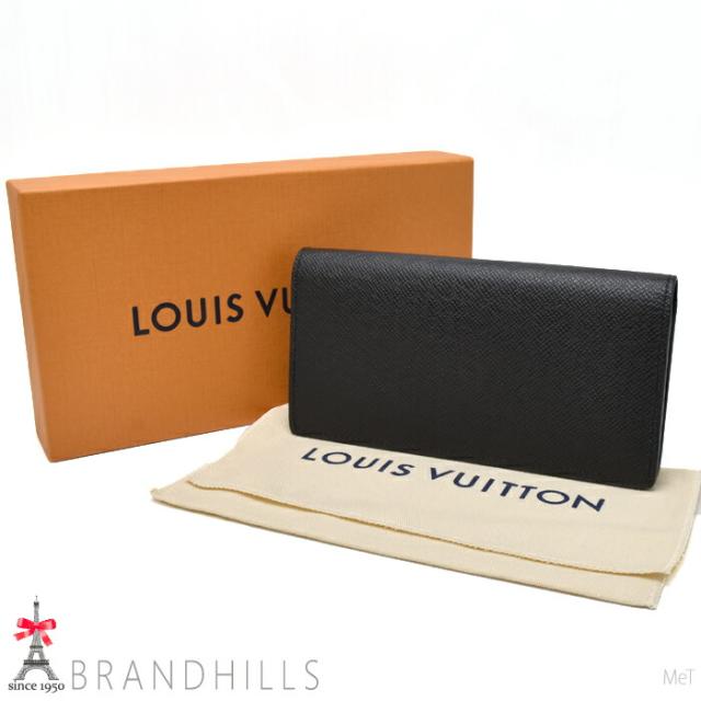 ルイヴィトン 長財布 二つ折り ポルトフォイユ ブラザ タイガ ノワール M30501 LOUIS VITTON ほぼ未使用 【中古】_2