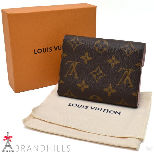 ルイヴィトン 財布 ポルトフォイユ ヴィクトリーヌ モノグラム ローズバレリーヌ M62360 LOUIS VUITTON ほぼ未使用 【中古】_2