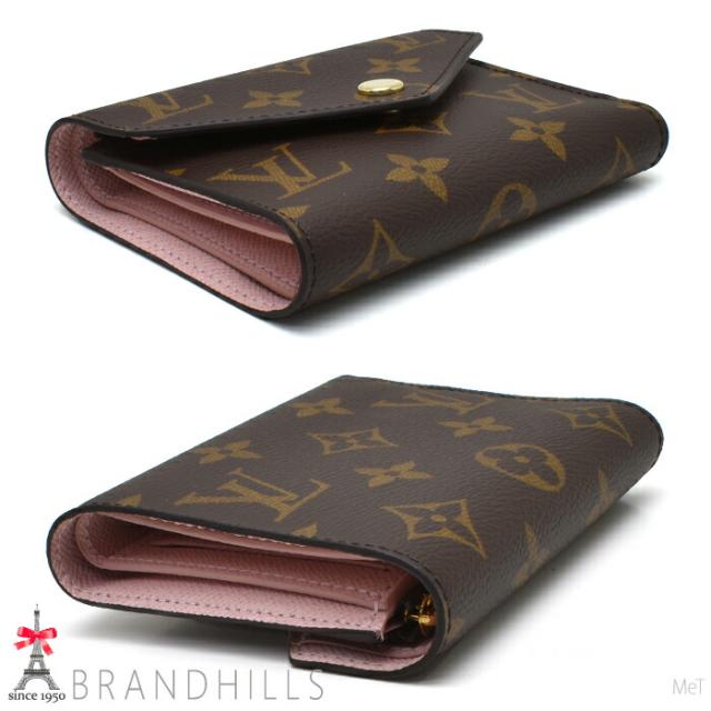 ルイヴィトン 財布 ポルトフォイユ ヴィクトリーヌ モノグラム ローズバレリーヌ M62360 LOUIS VUITTON ほぼ未使用 【中古】_3