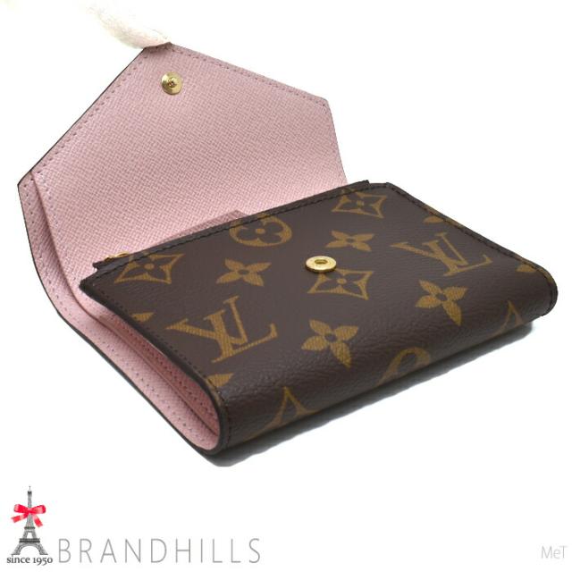 ルイヴィトン 財布 ポルトフォイユ ヴィクトリーヌ モノグラム ローズバレリーヌ M62360 LOUIS VUITTON ほぼ未使用 【中古】_4