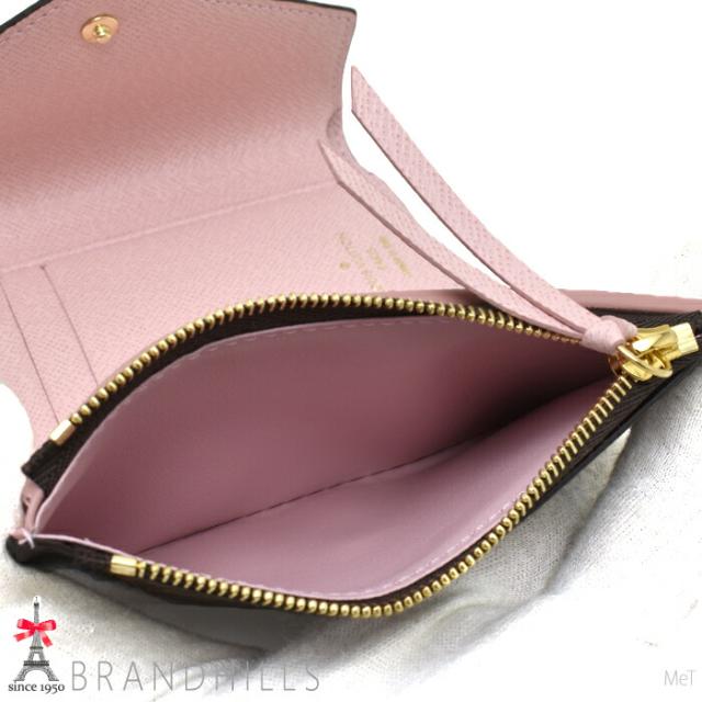 ルイヴィトン 財布 ポルトフォイユ ヴィクトリーヌ モノグラム ローズバレリーヌ M62360 LOUIS VUITTON ほぼ未使用 【中古】_7