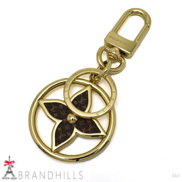 ルイヴィトン キーホルダー LV トレジャード モノグラム バッグチャーム M01207 LOUIS VUITTON 極美品 【中古】