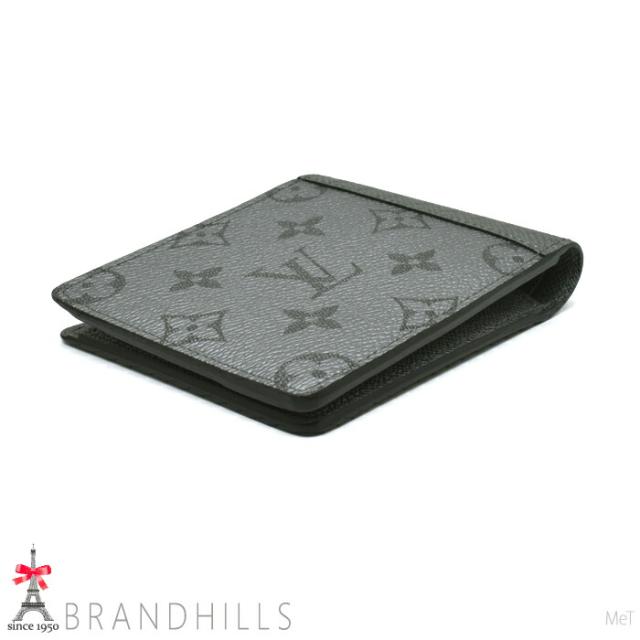 ルイヴィトン 札入れ 二つ折り ポルトフォイユ ミュルティプル タイガラマ シルバー M30843 LOUIS VUITTON 極美品 【中古】_3